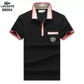 lacoste t-shirt big logo design l88004 button black
